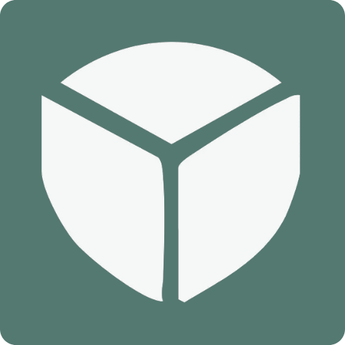 icono de cubo tridimensional"